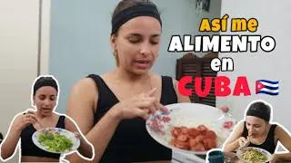 Esto COMO VIVIENDO en CUBA🇨🇺. La realidad de COMER en mi país HOY.