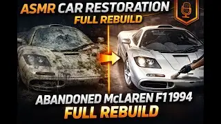&ldquo;This ABANDONED Silver McLaren F1 (1994) Was DEAD&hellip; ASMR Full Restoration Will Shock You 😱&rdquo;
