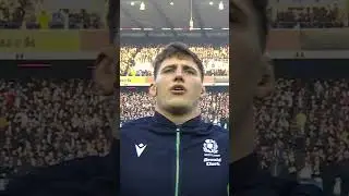 It's always special, Scotland sing their anthem in Edinburgh!