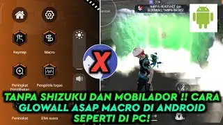 CARA GLOWAL MACRO FREE FIRE DI HP TERBARU 2025 ANTI GHOST TOUCH!! AUTO SERASA MAIN DI PC😳