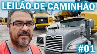 LEILÃO DE CAMINHÕES, VALE A PENA ? #PARTE 01