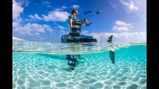 Freestyle, Foiling and Strapless Kite Surfing Jarrod Snow Torquay - (ozone kiteboarding)