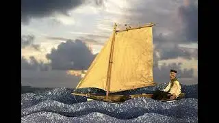 &lsquo;Old man and the sea&rsquo; #stopmotion #claymation 