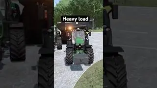 John Deere on heavy load | #farming #farmingsimulator22
