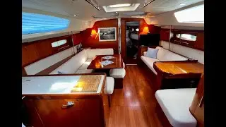 Beneteau 50 Oceanis interior walkthrough