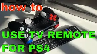 Demonstrating using your TV remote to operate a PlayStation 4 | Seriously