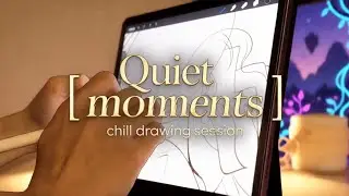 Detailed iPad Art Process: Relaxing LoFi Drawing #15