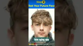Face aging app real 😱😱😱😱