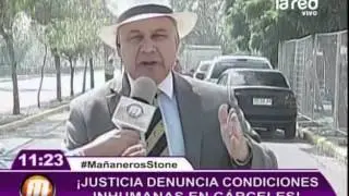 Justicia denuncia condiciones inhumanas en c&aacute;rceles