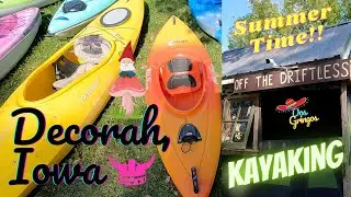 Kayaking In Decorah, Iowa