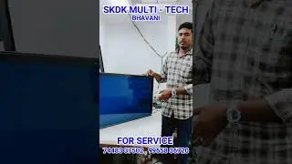 VU TV NO PICTURE COMPLAINT RESOLVED TAMIL | SKDK MULTI - TECH BHAVANI #tamil #tvrepair #tvservice