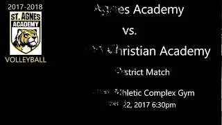 St  Agnes Academy vs Fort Bend Christian Academy - Non District Match - 09/22/2017