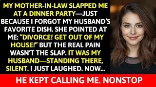 My Mother‑in‑Law Slapped Me at Party—My Husband Stayed Silent. What I Did Next Destroyed His Family
