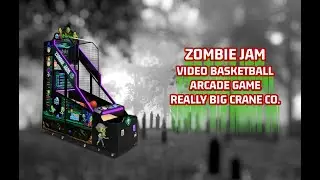 Zombie Jam video basketball by Really Big Crane Co. [Amusement Expo 2020]