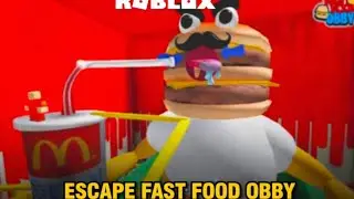 Escape from Fast food obby ll ROBLOX ll Evil Titan official Keshav 🔥🥵