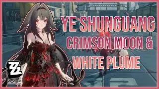 Ye Shunguang Crimson Moon & White Plume (Skin Mod) | ZZZ Showcase