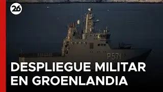🇬🇱 Países europeos envían más tropas a Groenlandia