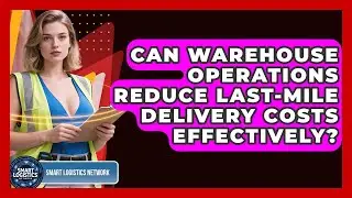 Can Warehouse Operations Reduce Last-Mile Delivery Costs Effectively? | Smart Logistics Network News