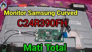 Monitor Samsung Curve C24F390FH Mati Total