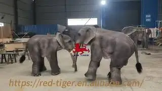 Realistic Walking Elephant Costumes for Events | Parade & Theme Park Attraction