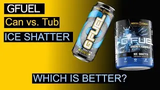 Ice Shatter GFuel Can vs. Tub (Which is Better?)
