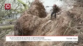 Jordskred på Trelde Næs