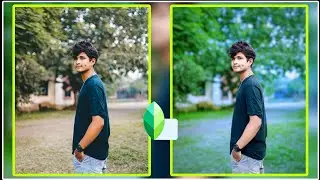 Snapseed photo editing background Dslr and Green colour🎨|| Snapseed photo editing background change✅