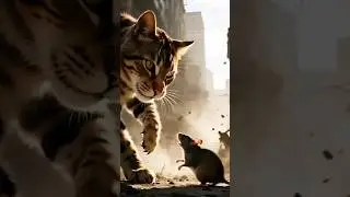 Cat vs Mouse #animalfusion  #MonsterFusion #fusion #Shorts #animals #tomandjerry  #anime
