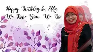 Happy Birthday Ibu Elly Zarni Husin, Direktur Eksekutif IAI