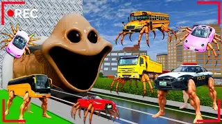 CCTV Rekam Banyak ANOMALI MOBIL BERKAKI DAN HUNGRY WORM DI Kota Sakura 😱 | Sakura School Simulator