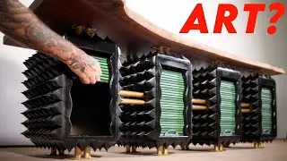 I 3D Printed 832 Spikes to Build This Cabinet