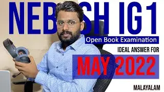 NEBOSH IGC Open Book Examination May 2022 l Ideal Answer l Naseek l Malayalam