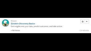 Einstein Discovery Basics [Salesforce Trailhead Answers]