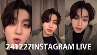 241227 THE BOYZ Sangyeon Instagram Live