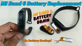 MI Band 6 Battery Draining Issue Fix
