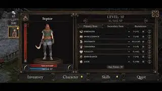 VENDIR: Plague of Lies - Skill and Stat Reset.