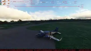 Live Flight Kirkwall-Westray-Ronaldsay-Eday IVAO XU Scottish VFR Tour 2023 | Cessna C414 | MSFS 2020