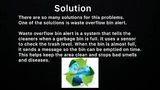 Waste overflow bin alert