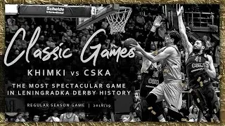 Khimki vs CSKA | Season 2018/19 | VTB League Classic Games