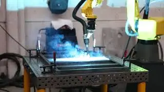 Tungsten Robotics Robotmaster CADCAM welding cell