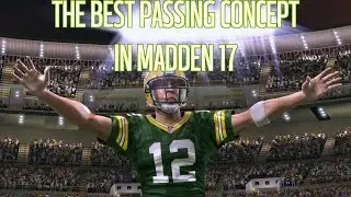 Madden 17 - The BEST Passing Concept in Madden 17 | Slide Concept