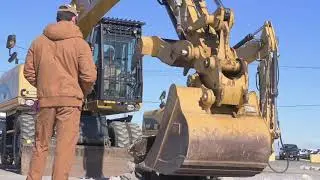 Massive Equipment at Work: Airfield Repair Operations