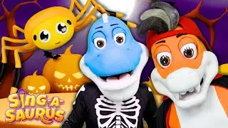 HAPPY HALLOWEEN! 👻🎃 Dinosaur Halloween Song | Sing‑A‑Saurus 🦖