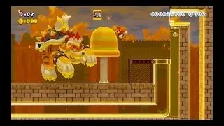 Super Mario Maker 2: Story Mode Level (Meowser Showdown!) [1080 HD]