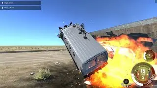BeamNG.Drive: Destructible Gas Station [Experimental]