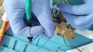 LG window AC PCB repairing। LG window ac SMPS replacement।