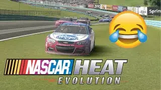 Playing NASCAR Heat Evolution for the first time in YEARS...