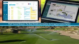 R&eacute;seau de contr&ocirc;le Pilot&reg; : le syst&egrave;me de contr&ocirc;le d'irrigation de golf le plus fiable et intuitif.