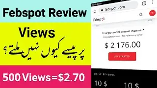 Febspot Review | Febspot is Real or Fake | How to Make Money on Fabspot Keya hai Payment Proof