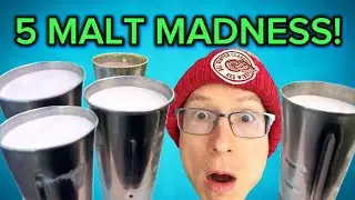 THE ULTIMATE MALT MILKSHAKE CHALLENGE - 120 OUNCES IN 30 MINUTES?!